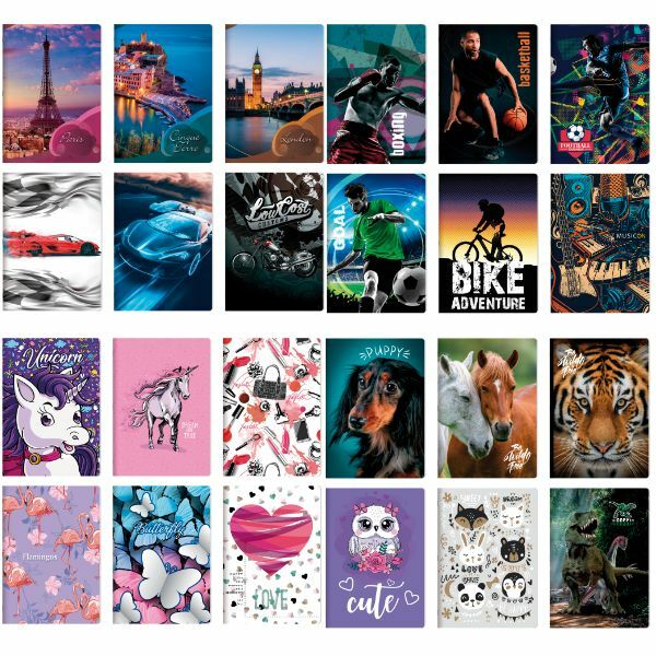 SVESKA A5 L PREMIUM 52LISTA 80gr MILLA 10/0518